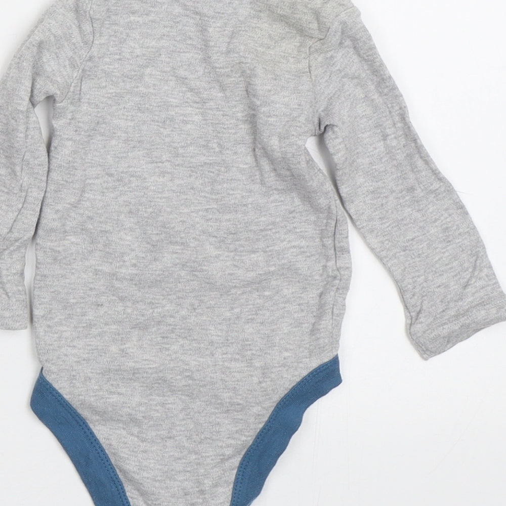 TU Baby Grey   Babygrow One-Piece Size 3-6 Months