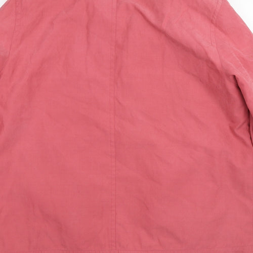 BHS Womens Pink   Overcoat Coat Size 16