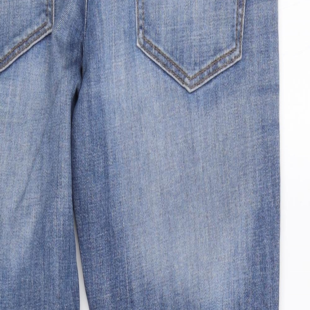 George Mens Blue  Denim Straight Jeans Size 34 L28 in