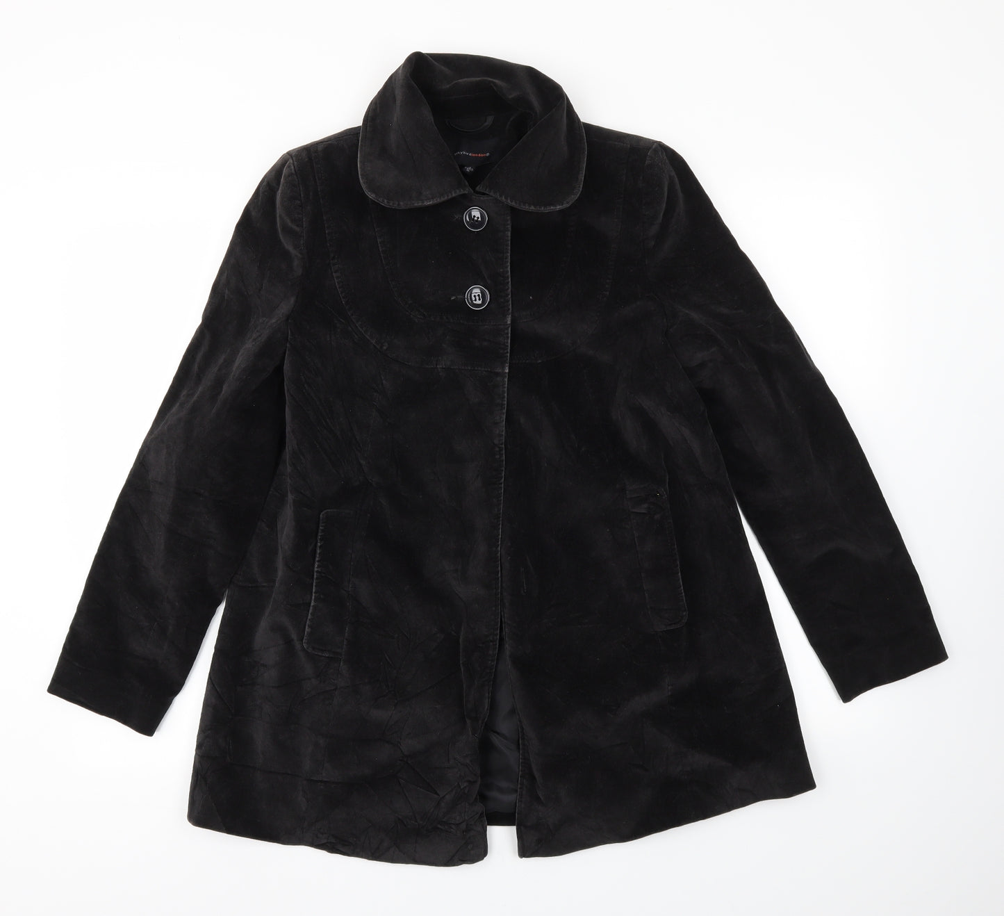 city bird London  Womens Black   Gilet Coat Size 10