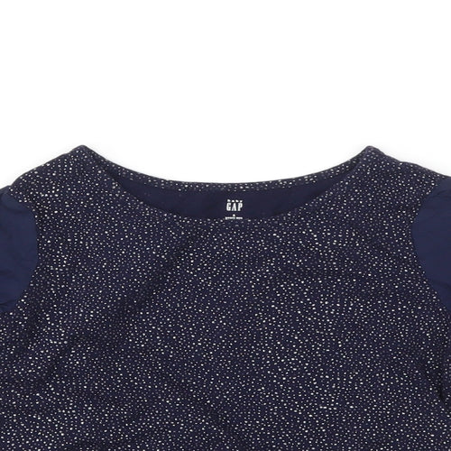 Gap Girls Blue   Basic T-Shirt Size 5 Years