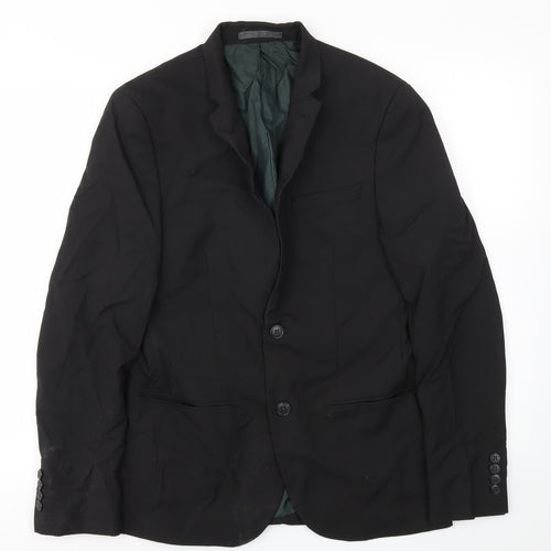 River Island Mens Black   Jacket Blazer Size 38