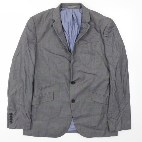 Cedar Wood State Mens Grey   Jacket Blazer Size 42