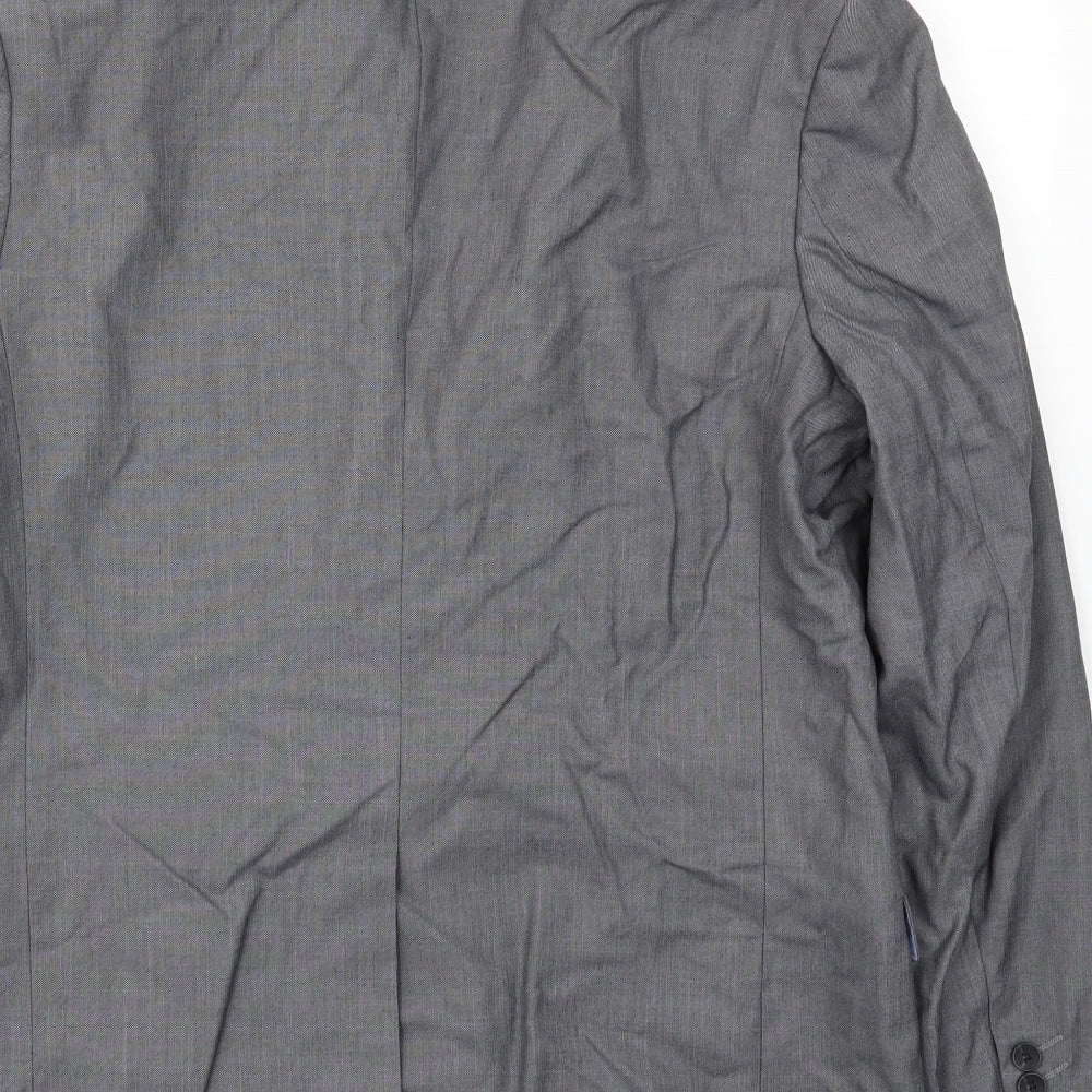 Cedar Wood State Mens Grey   Jacket Blazer Size 42