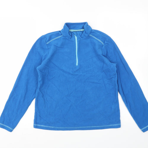 Equestrian Boys Blue   Pullover Hoodie Size 11-12 Years