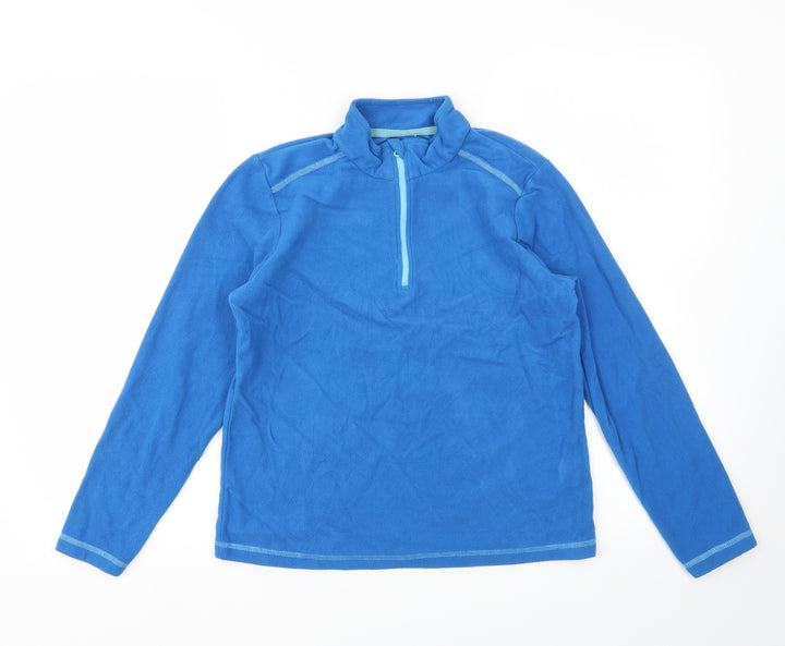 Equestrian Boys Blue   Pullover Hoodie Size 11-12 Years