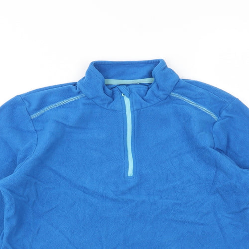 Equestrian Boys Blue   Pullover Hoodie Size 11-12 Years