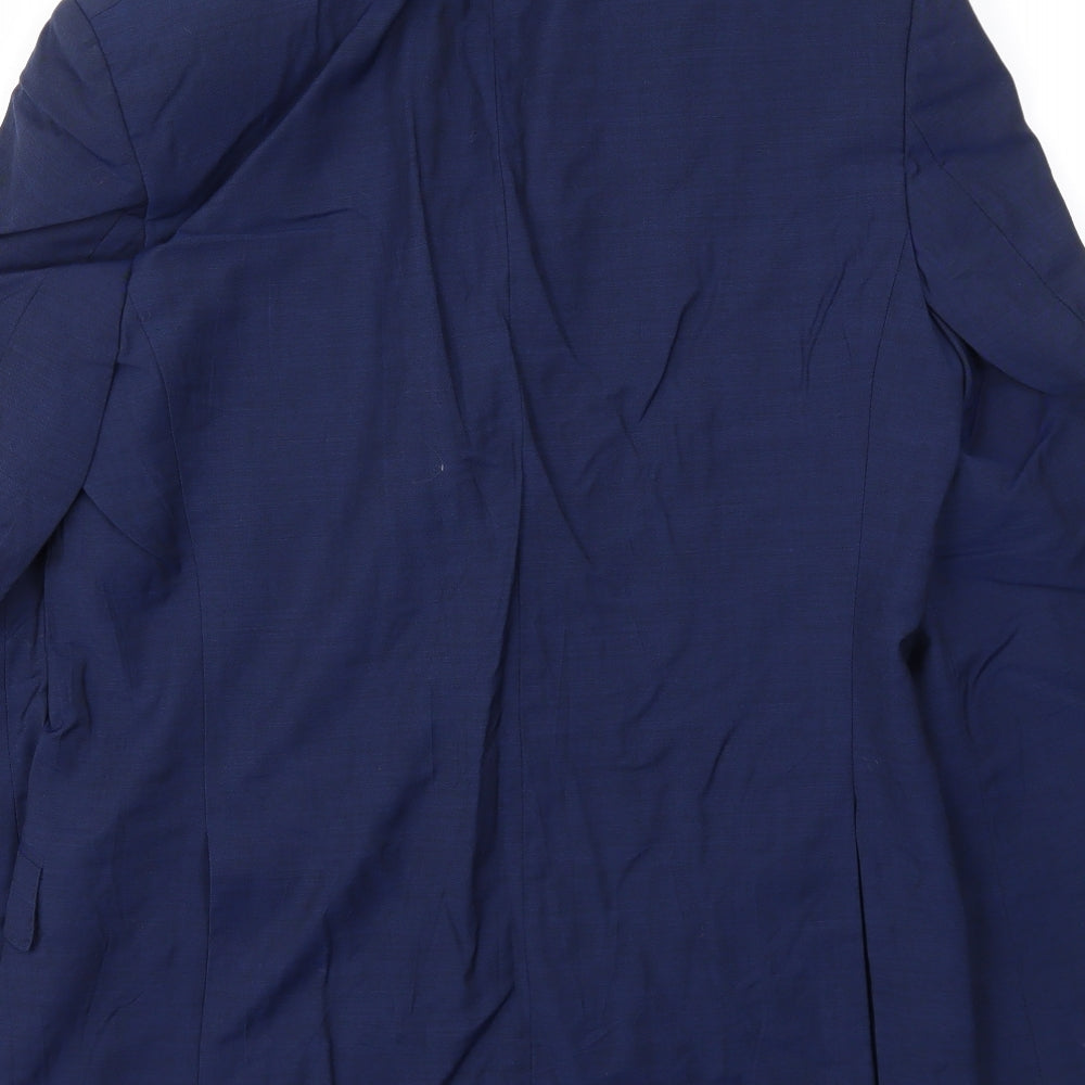 M&S Mens Blue   Jacket Blazer Size 38