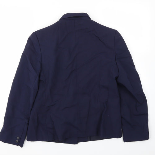 St Micahel Womens Blue   Jacket Blazer Size 14