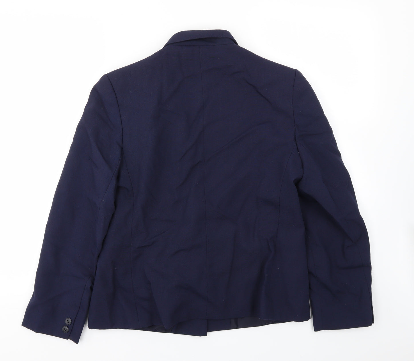 St Micahel Womens Blue   Jacket Blazer Size 14