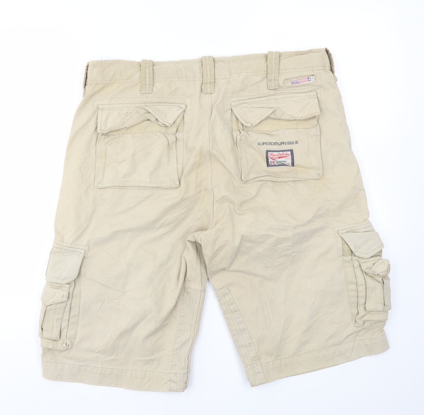 SUPERDRY  Mens Black   Chino Shorts Size L