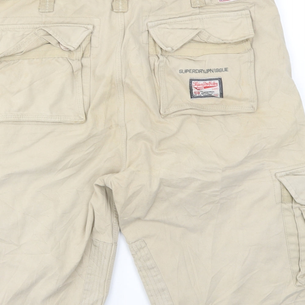 SUPERDRY  Mens Black   Chino Shorts Size L