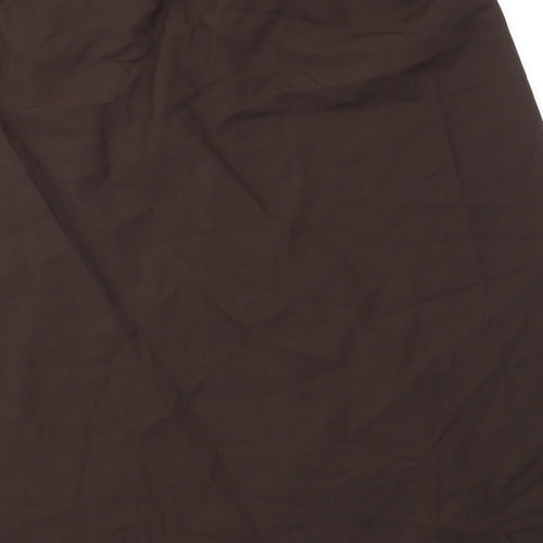 BM Womens Brown   Flare Skirt Size 18  - stretch waistband