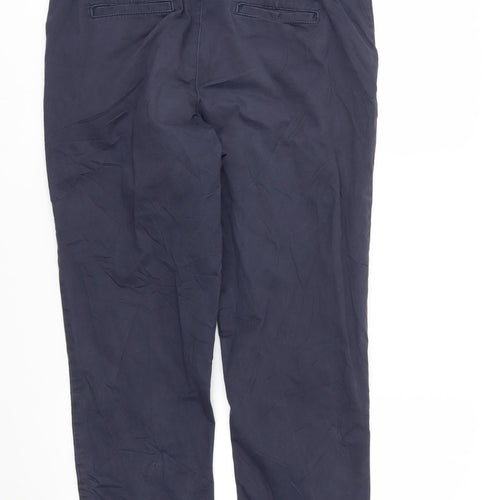 FAT FACE  Womens Blue   Capri Trousers Size 12 L25 in