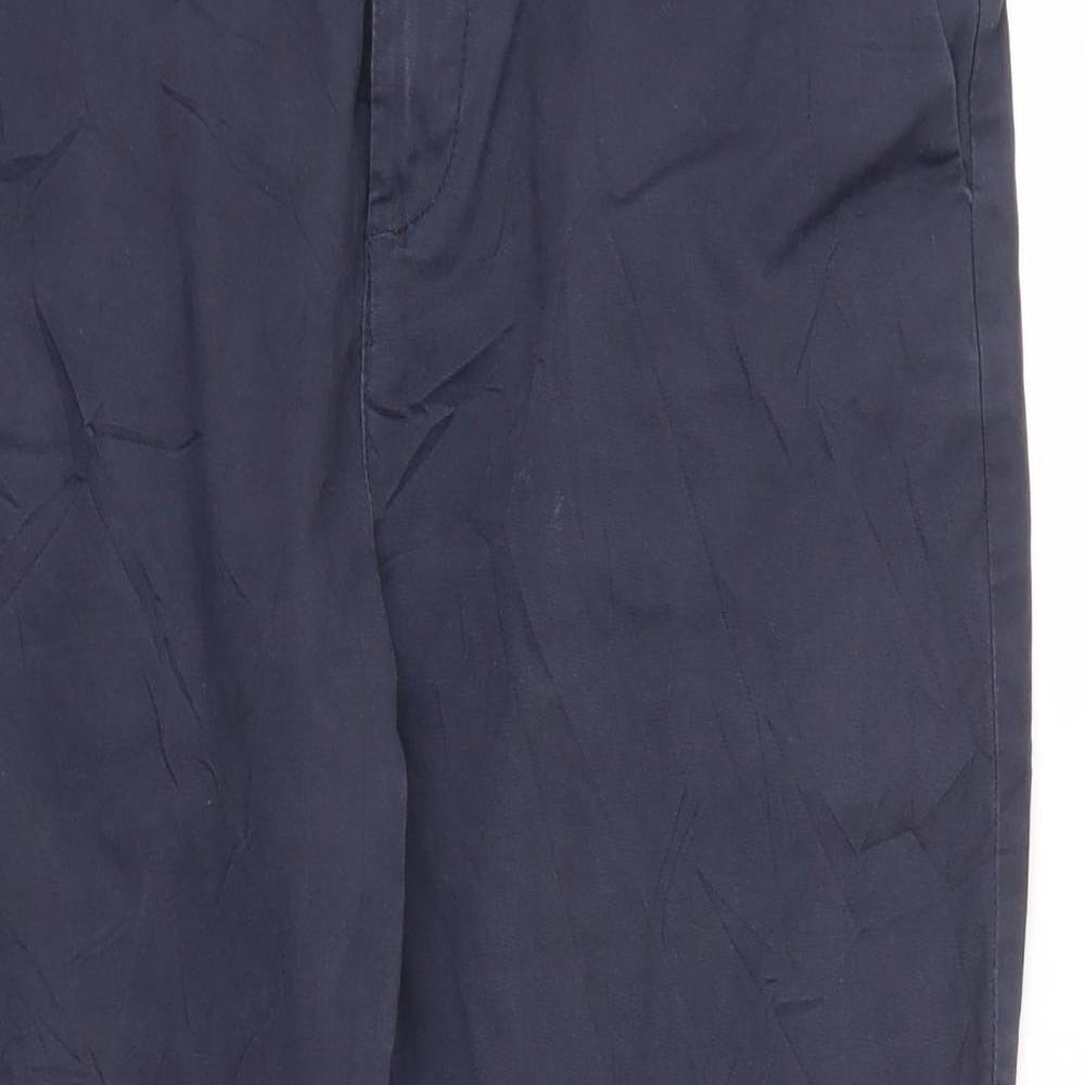 FAT FACE  Womens Blue   Capri Trousers Size 12 L25 in