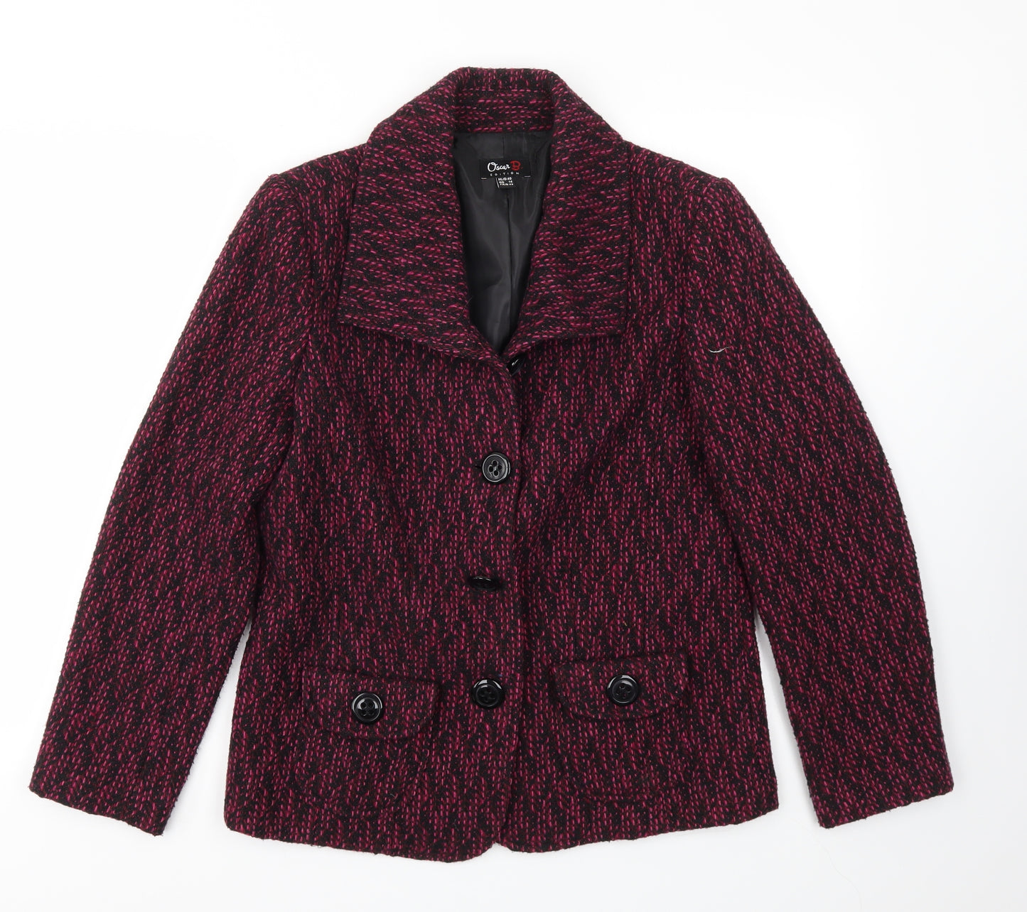 OSCAS B Womens Purple   Jacket Coat Size 14