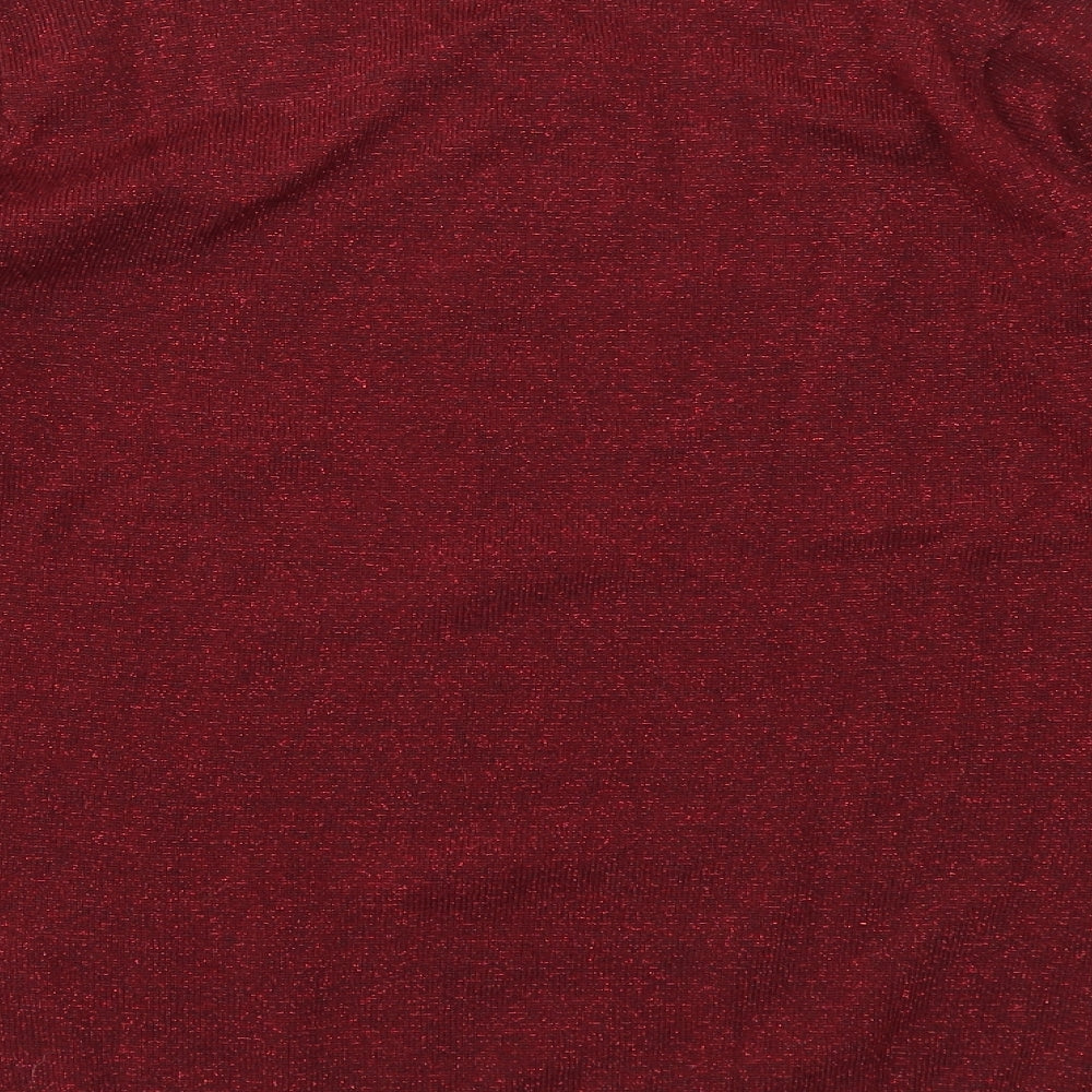 BM Womens Red   Pullover Jumper Size S