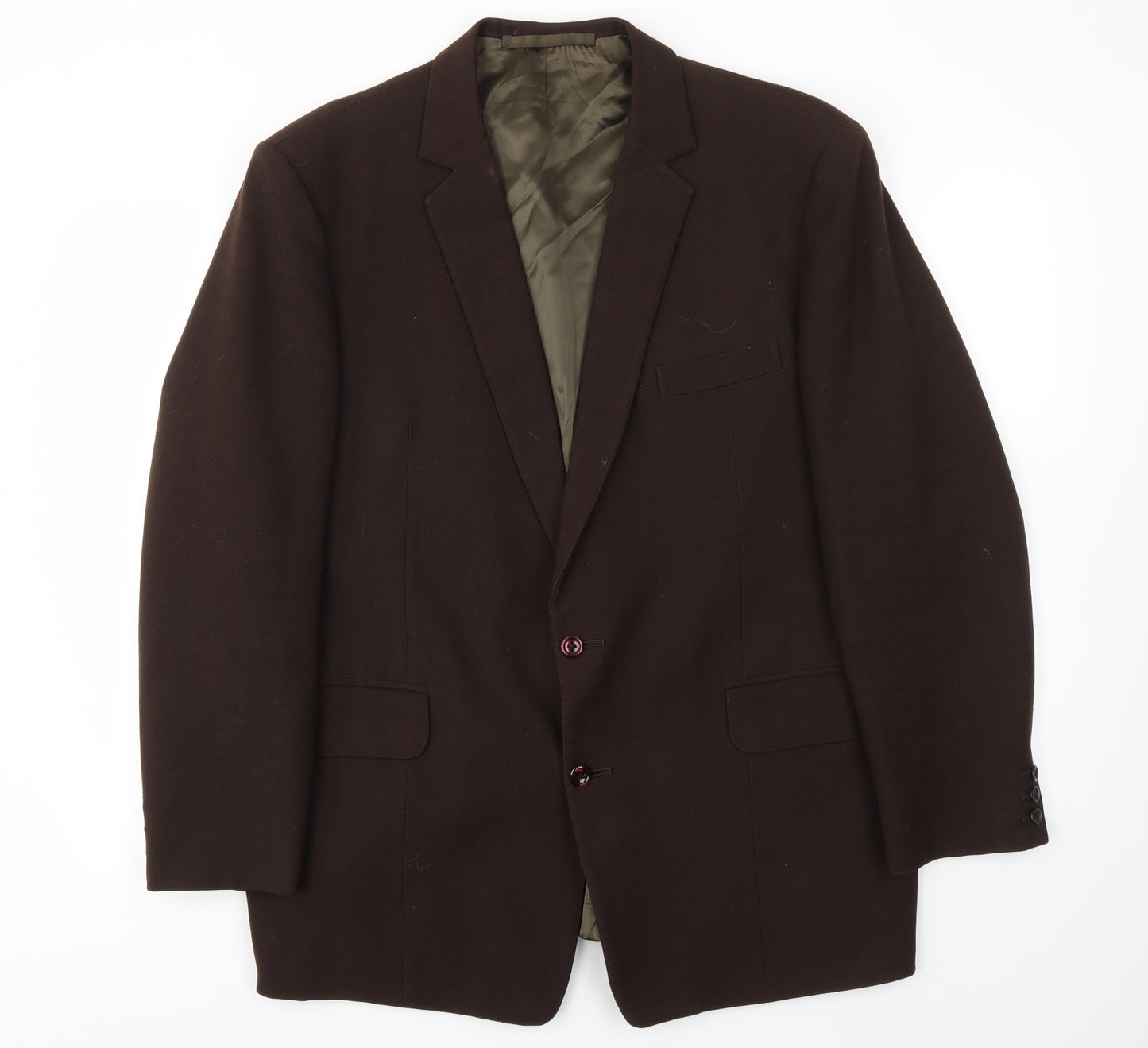 AUBREY MORRIS Mens Brown   Jacket Blazer Size 46