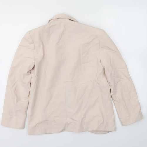 Topshop Womens Pink   Jacket Blazer Size 8