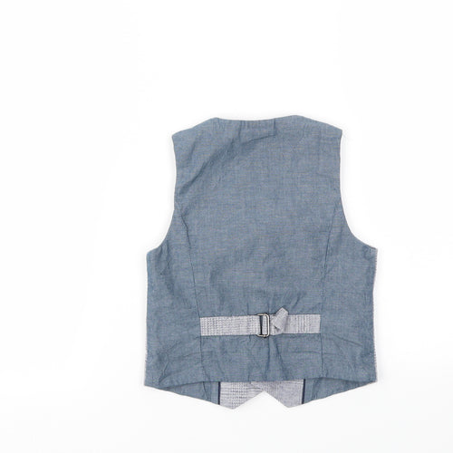 NEXT Boys Blue   Basic Jacket Waistcoat Size 3 Years