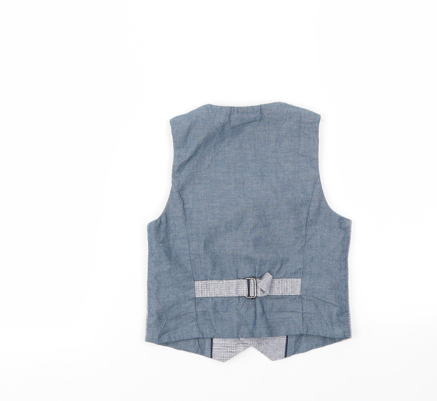 NEXT Boys Blue   Basic Jacket Waistcoat Size 3 Years