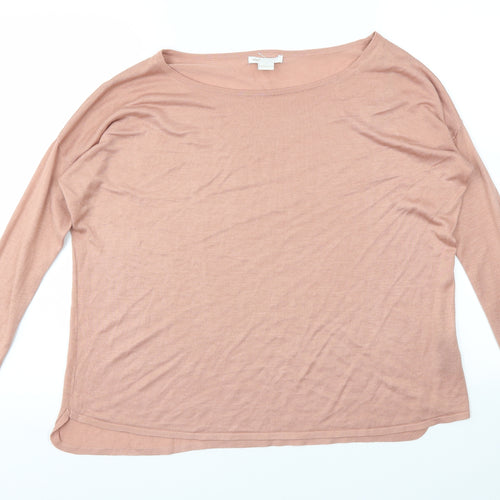 H&M Womens Pink   Basic T-Shirt Size S