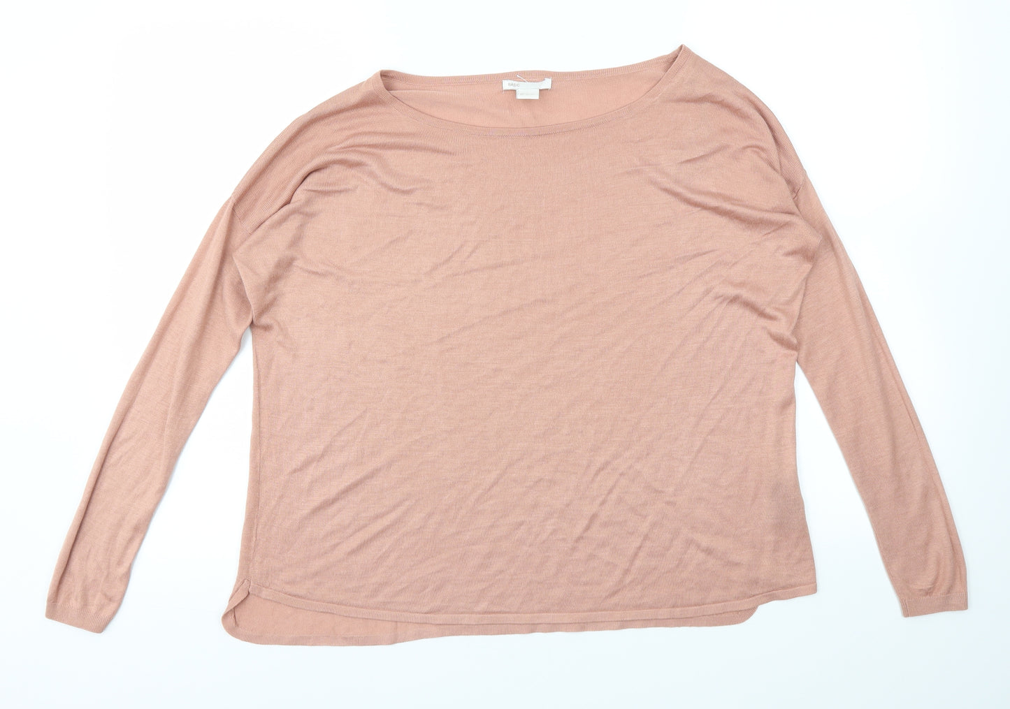 H&M Womens Pink   Basic T-Shirt Size S
