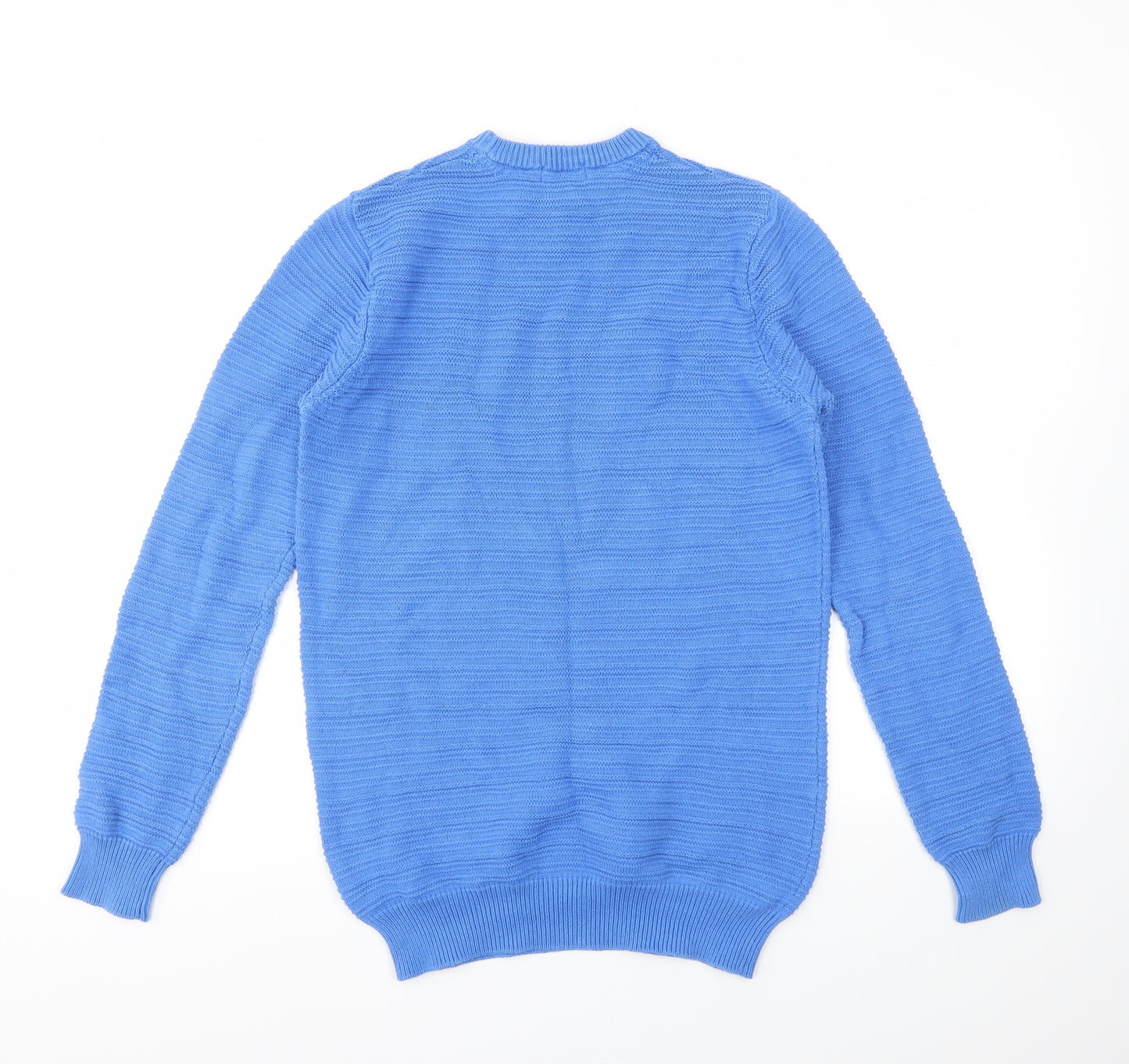 Cotton Traders Womens Blue   Pullover Jumper Size S