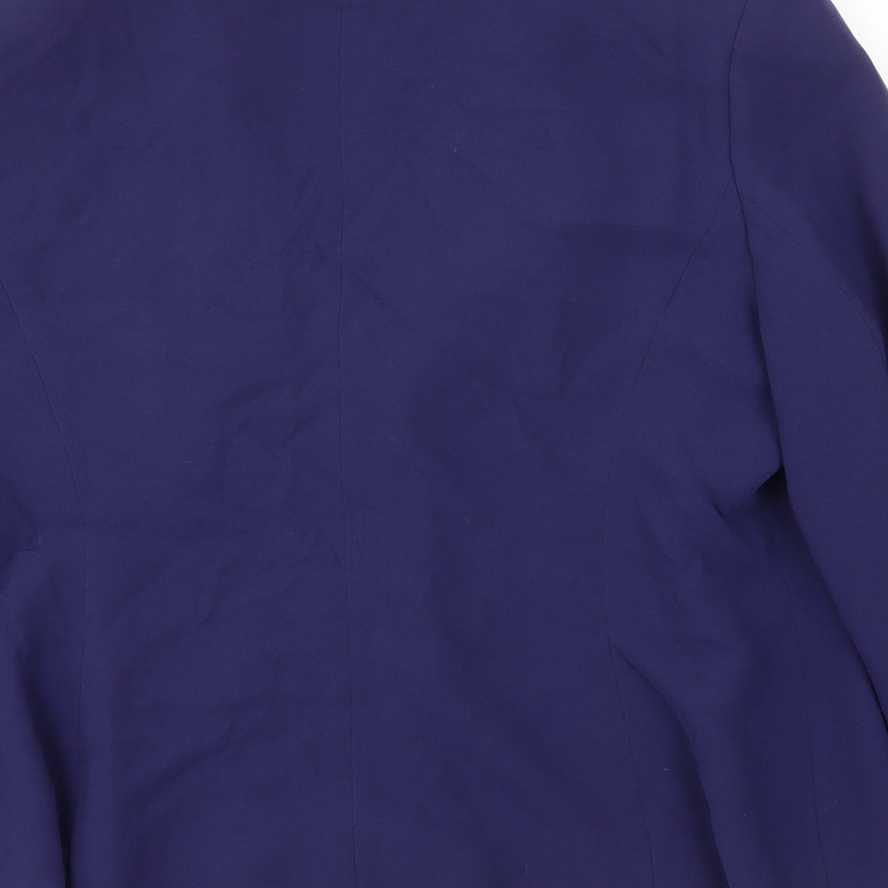 GLOD Womens Blue   Jacket Blazer Size 20
