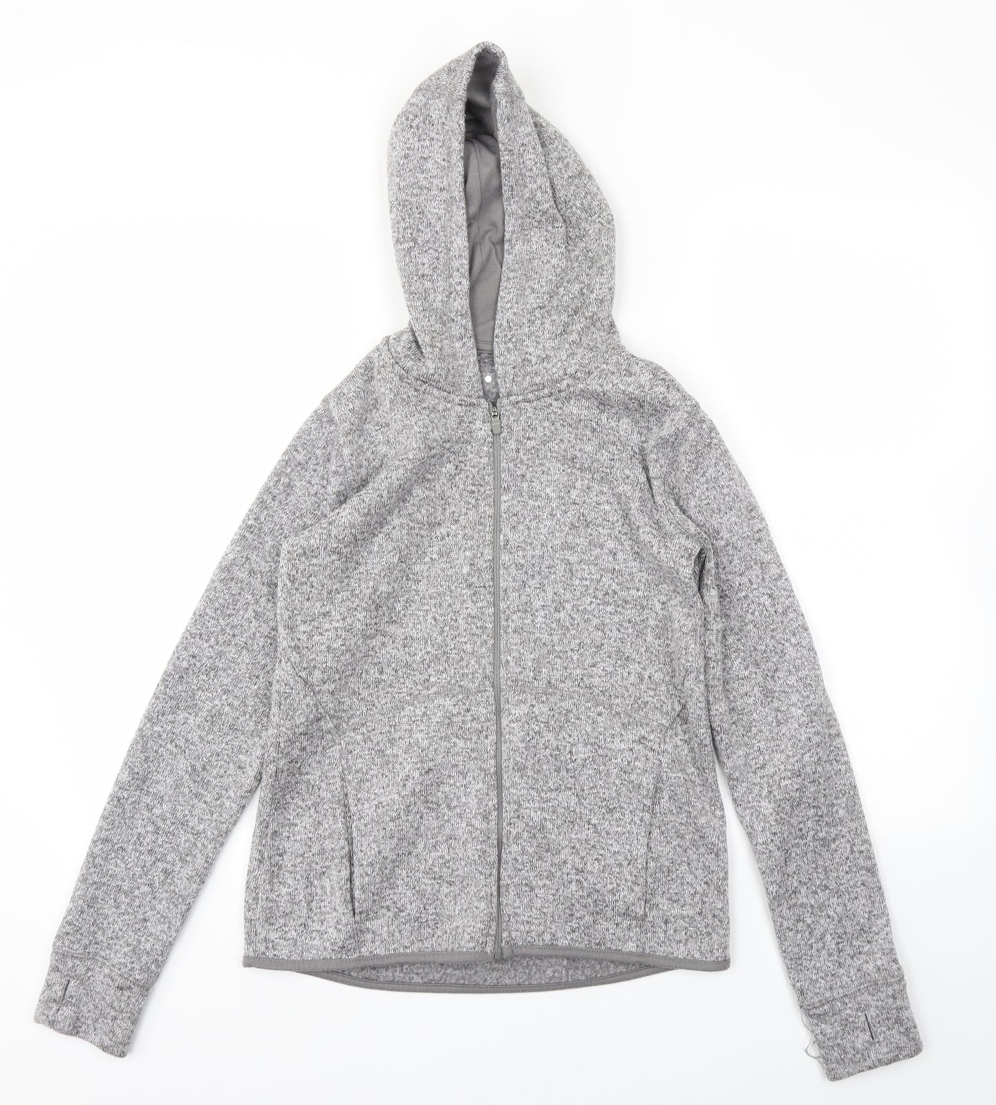 Matalan Girls Grey   Full Zip Jumper Size 12-13 Years