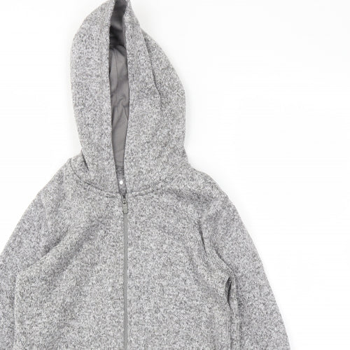 Matalan Girls Grey   Full Zip Jumper Size 12-13 Years