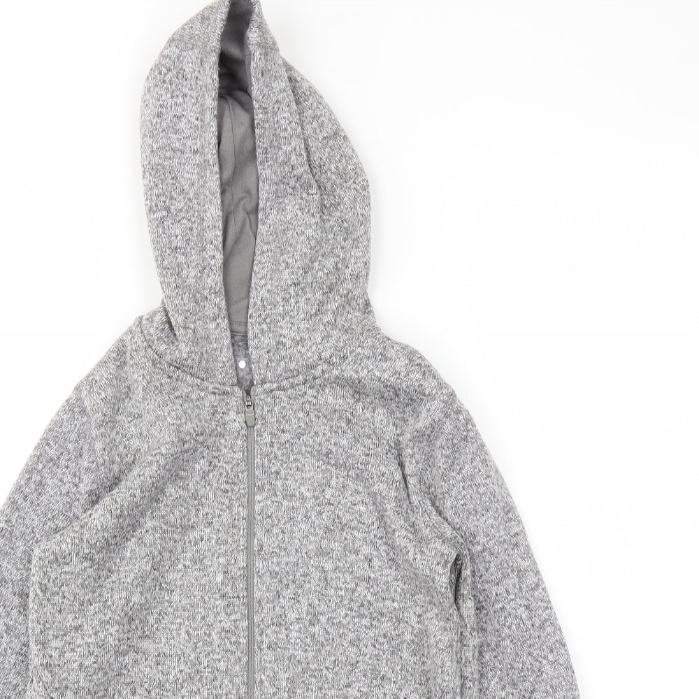 Matalan Girls Grey   Full Zip Jumper Size 12-13 Years