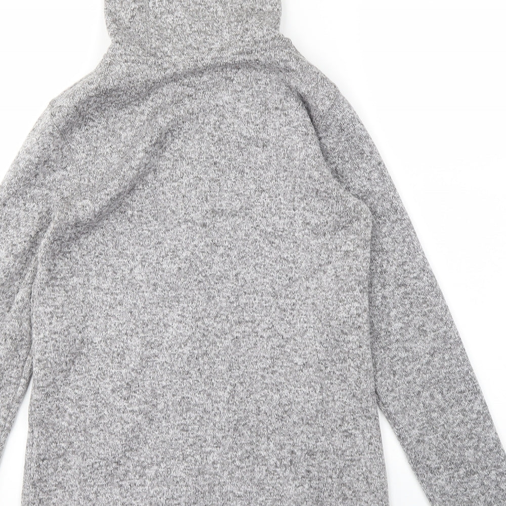 Matalan Girls Grey   Full Zip Jumper Size 12-13 Years