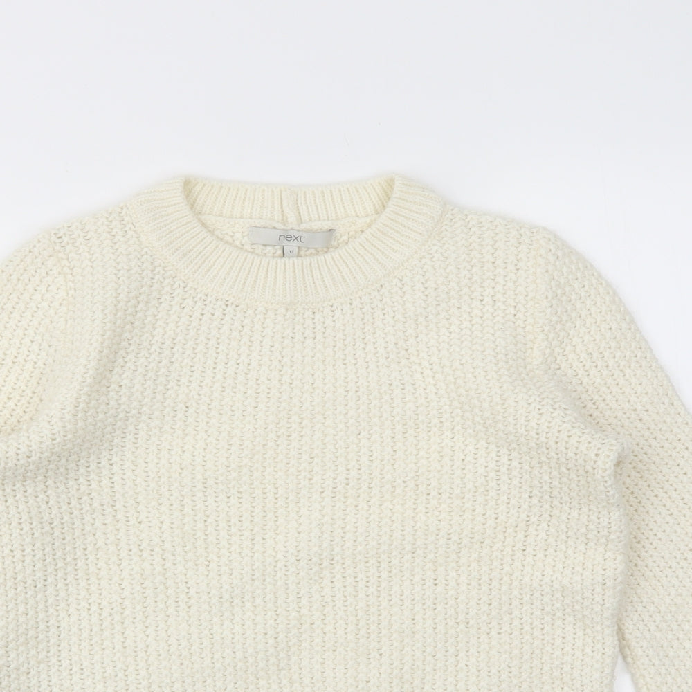 NEXT Womens Ivory   Pullover Jumper Size 12