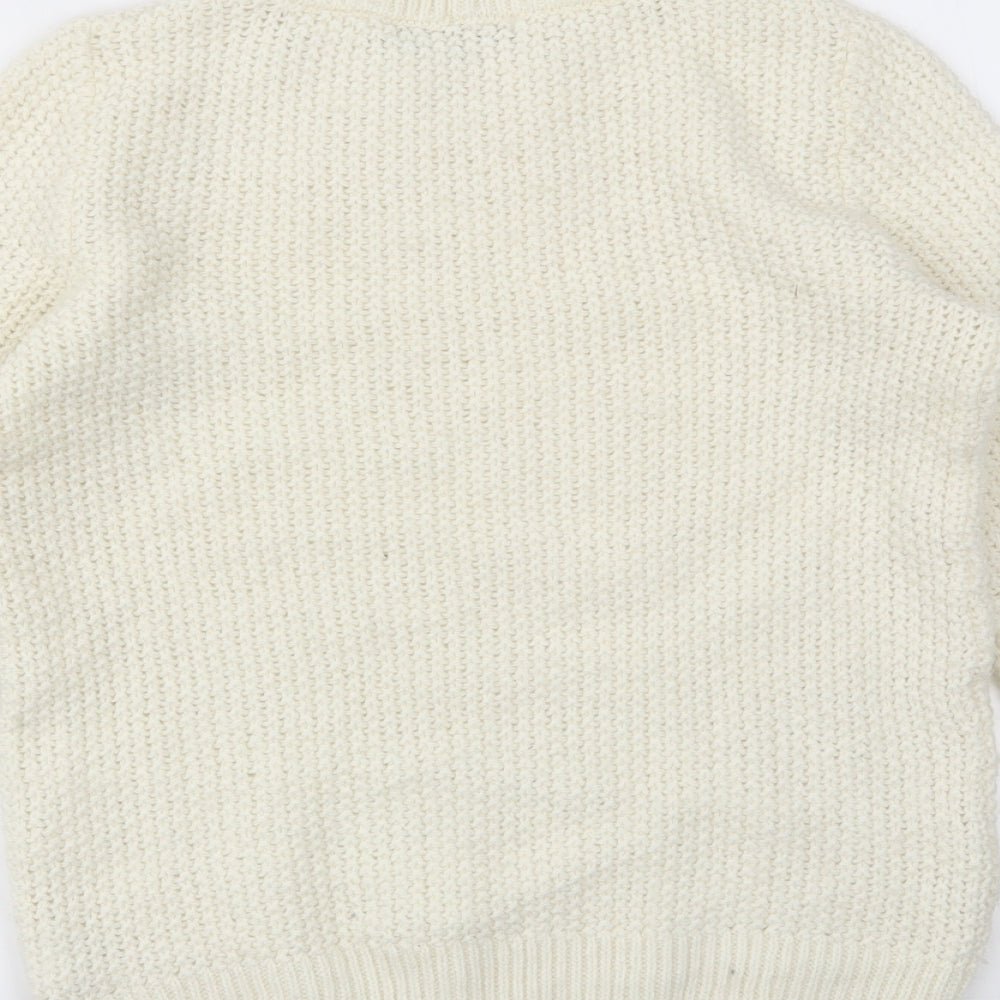 NEXT Womens Ivory   Pullover Jumper Size 12