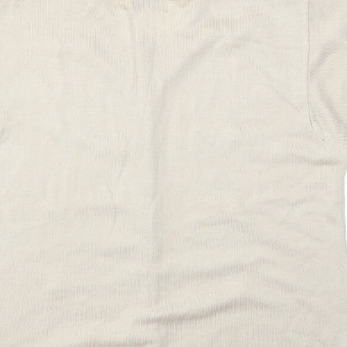 AKAL Womens Beige   Cardigan Jumper Size M