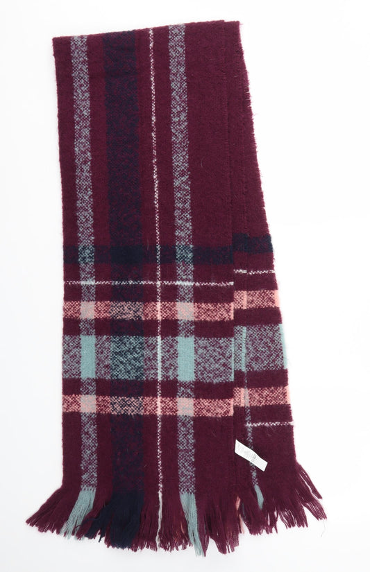 Front view of F&F women’s multicoloured check scarf