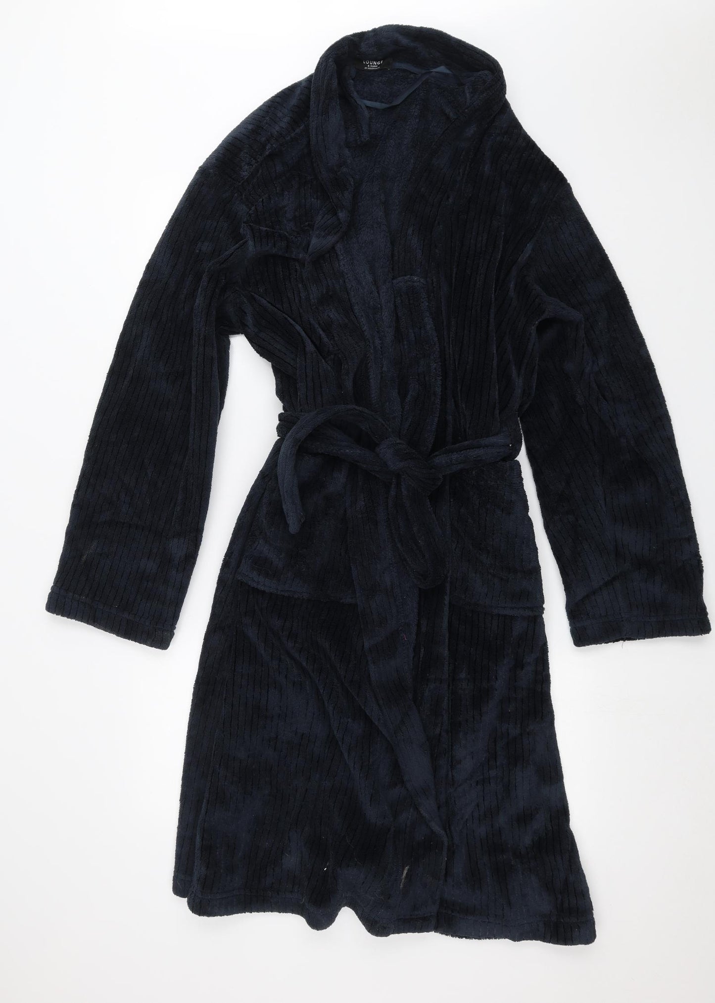 Debenhams Mens Blue Solid   Robe Size L