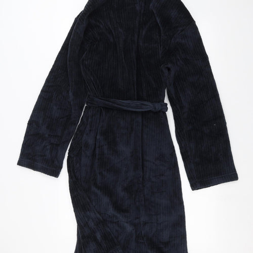 Debenhams Mens Blue Solid   Robe Size L