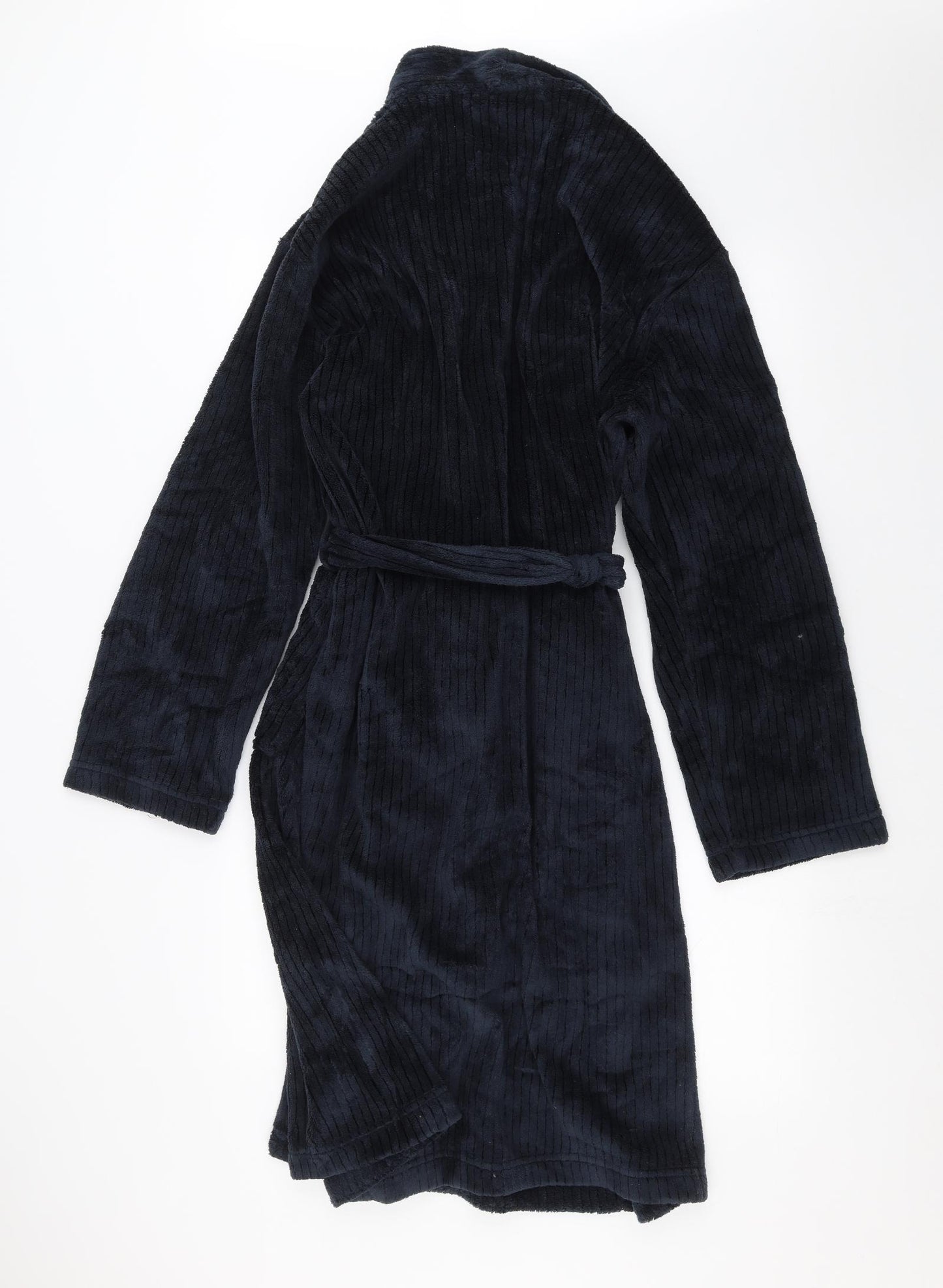 Debenhams Mens Blue Solid   Robe Size L