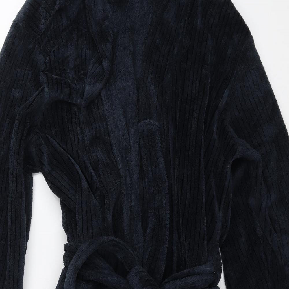 Debenhams Mens Blue Solid   Robe Size L
