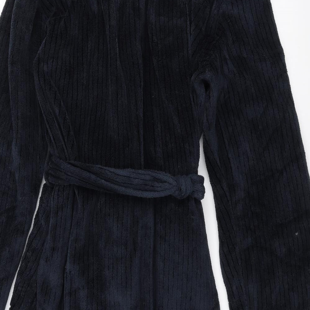 Debenhams Mens Blue Solid   Robe Size L