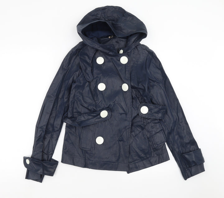 Topshop Womens Blue   Jacket  Size 8
