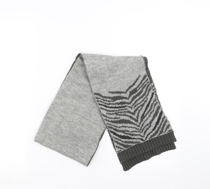 George Unisex Grey Geometric Scarf