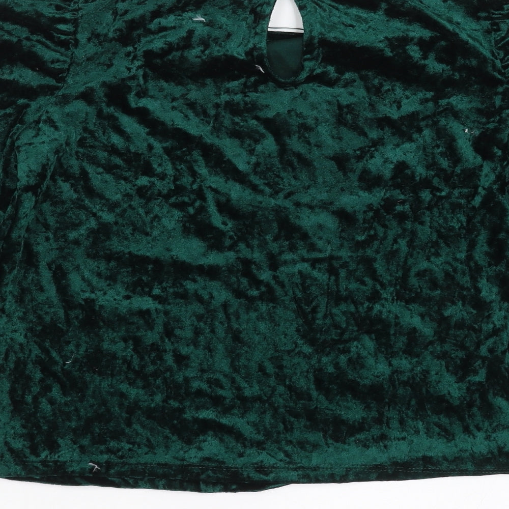 Primark Womens Green   Basic Blouse Size 8