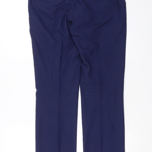 Marks and Spencer Mens Blue   Trousers  Size 30 in L31 in
