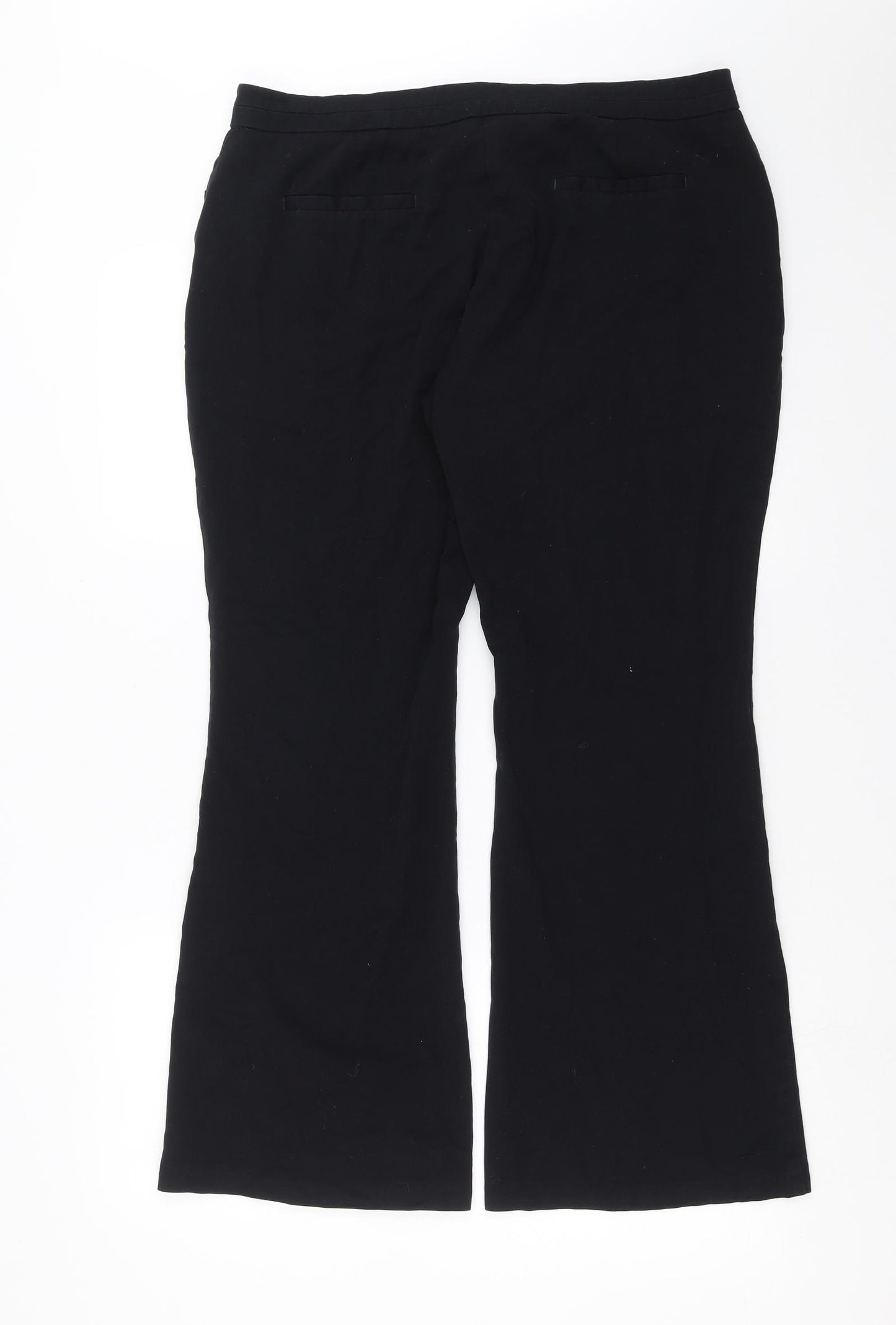 Marks and Spencer Womens Black   Trousers  Size 16 L29 in