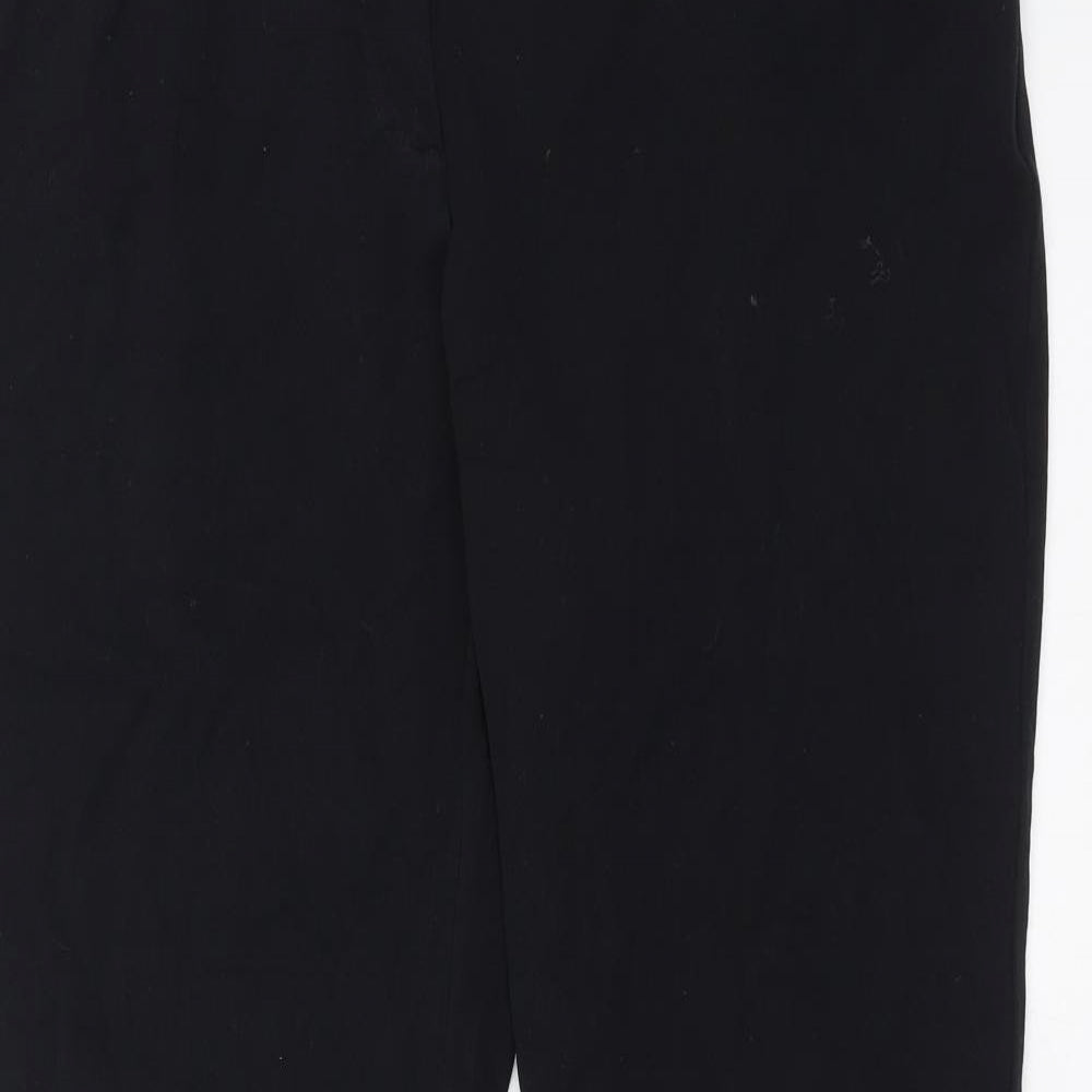 Marks and Spencer Womens Black   Trousers  Size 16 L29 in