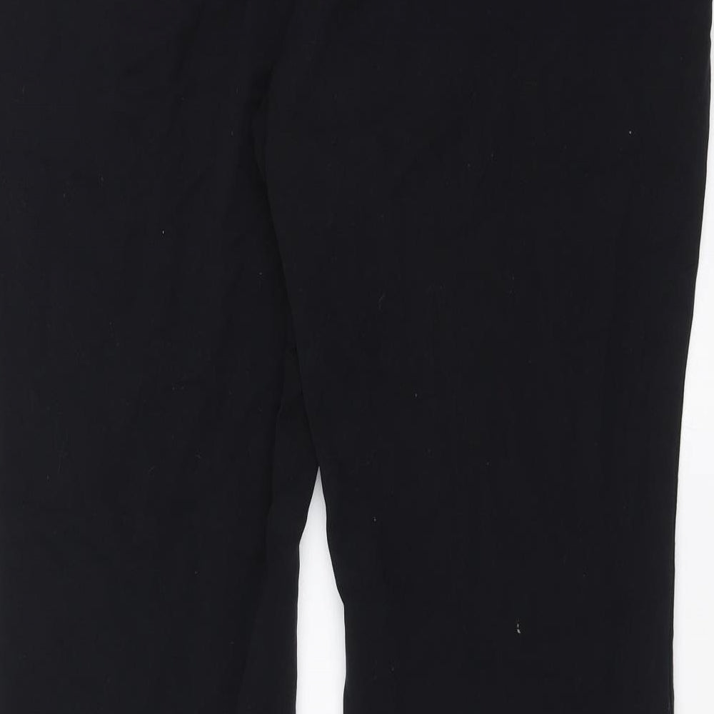 Marks and Spencer Womens Black   Trousers  Size 16 L29 in
