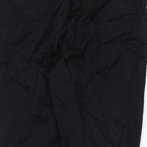 Preworn Womens Black   Trousers  Size 34 in L26 in